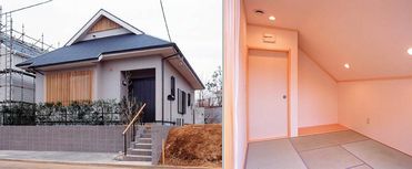 平屋　小屋裏利用