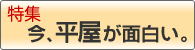 今、平屋が面白い。